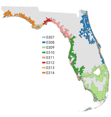 huc 4 map